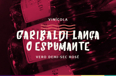 Vinícola Garibaldi lança o espumante Vero Demi-Sec Rosé
